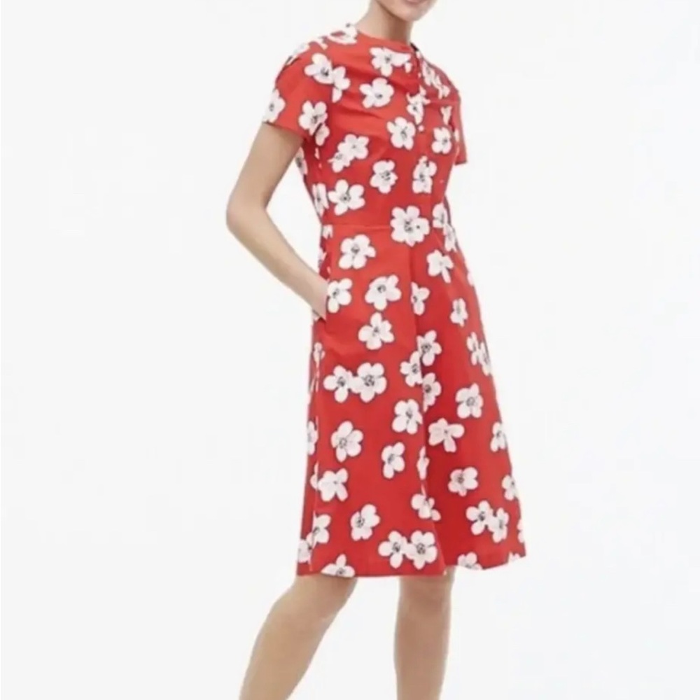 J Crew Japanese flower blossom dress